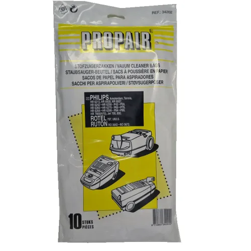 Propair stofzuigerzakken Philips, Rotel en Ruton